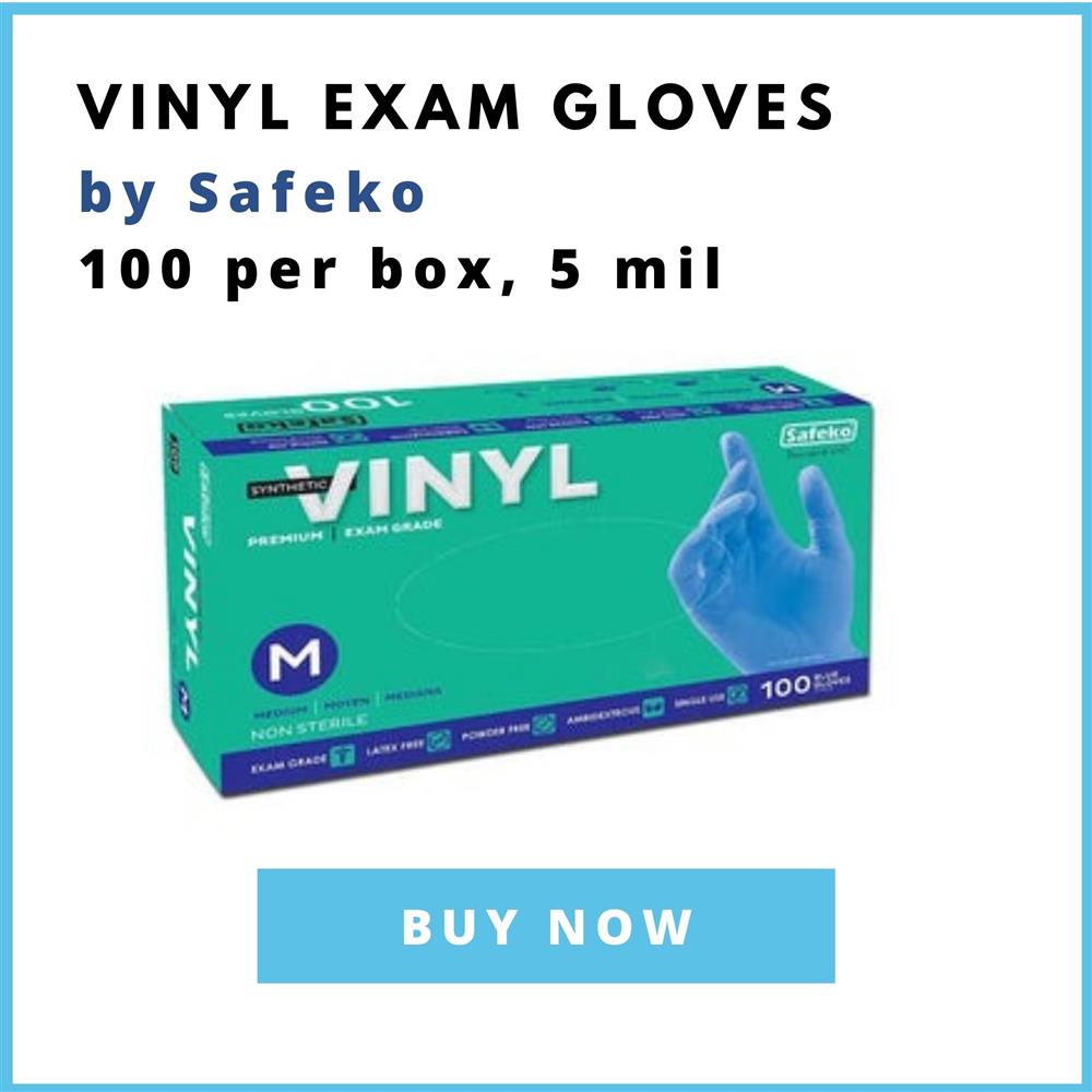 Vinyl gloves