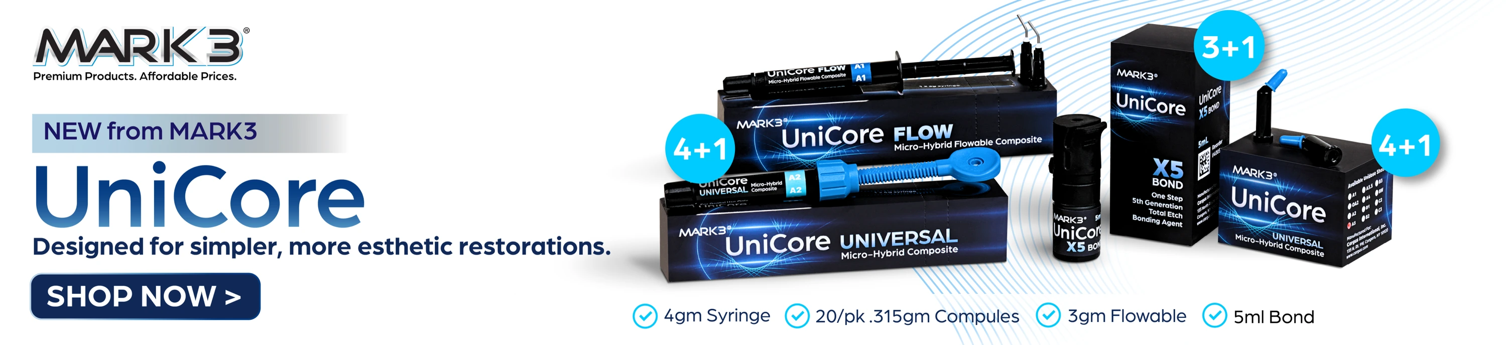 MARK3 UniCore products promotion
