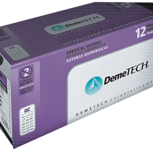 DemeTECH PGA Coated Sutures 12/bx - Dental Supplies