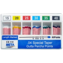 Gutta Percha Points-Tapered .04 & .06-Meta-Dental Supplies
