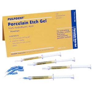 Etch Gel Syringe-Porcelain-Pulpdent-Dental Supplies