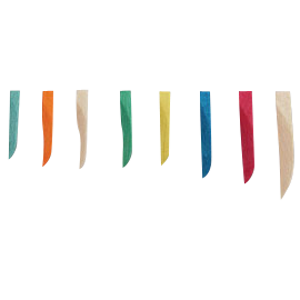 Sycamore Wedges-Assorted-400/Bx-Premier Dental-Dental Supplies