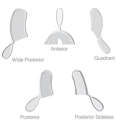 MARK3 Premium Bite Registration Trays - Dental Supplies