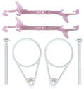 ComfyRay™ Complete Starter Kit XT Skinny Size 1 Rose - ClikRay