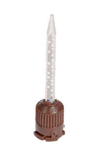 HP Mixing Tips Brown Tapered End 1:1 For Permanent & Temporary Cement 25/pk. - MARK3®*