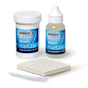 PolyCem - Polycarboxylate Cement Powder & Liquid Kit - MARK3