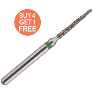 Blue Streak Diamond Burs 5/pk Flat End Taper - MARK3
