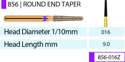 Blue Streak Zirconia Diamond Burs Assorted Pack 5/pk. - MARK3®